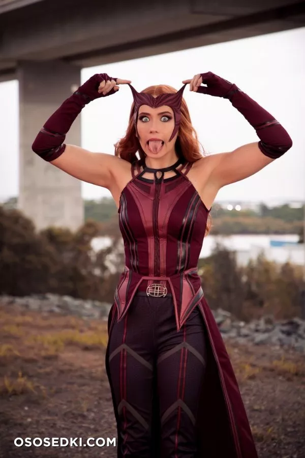 Nichameleon - Scarlet Witch patreon cosplay set - 2