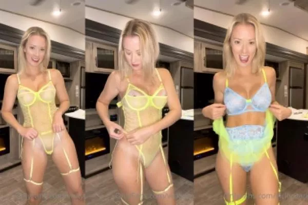 Vicky Stark Garter Belt Lingerie Try On nude. Onlyfans, Patreon leaked 117.12 nude photos and videos