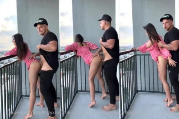 Delia Rose Balcony Sex Tape PPV nude. Onlyfans, Patreon leaked 25.67 nude photos and videos