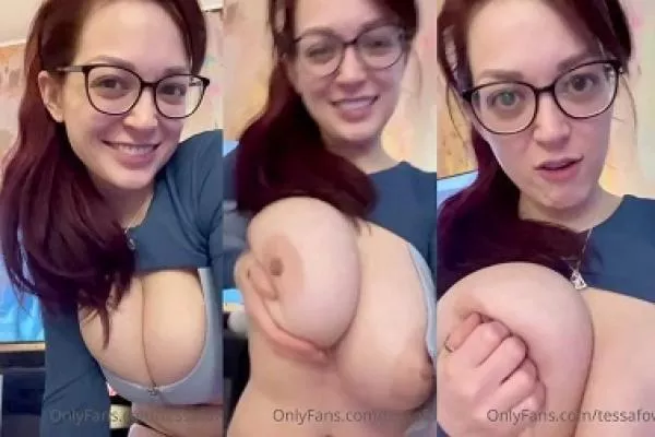 Tessa Fowler Showing Off Big Tits  nude. Onlyfans, Patreon leaked 11.56 nude photos and videos