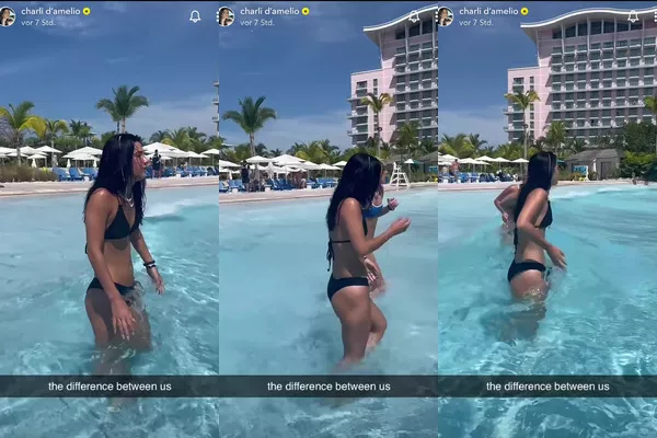 Charli Dâ€™Amelio Bikini Wave Pool Video nude. Onlyfans, Patreon leaked 39.24 nude photos and videos