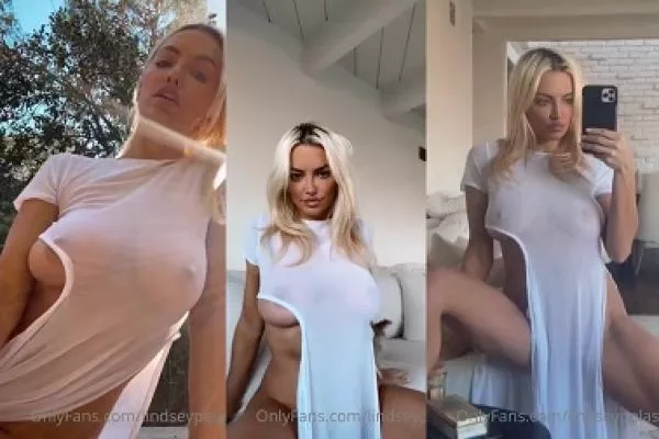 Lindsey Pelas White Transparent Dress Tease nude. Onlyfans, Patreon leaked 22.76 nude photos and videos