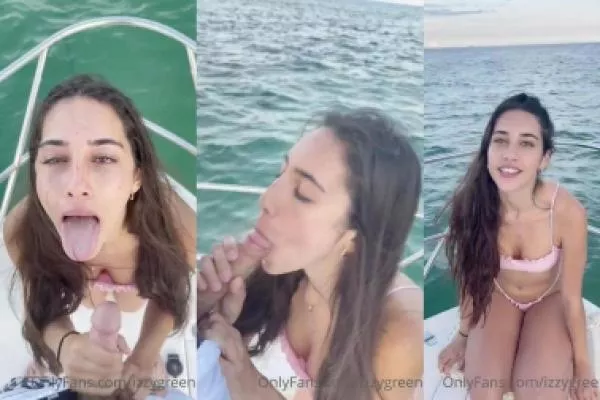 Izzy Green Deepthroat Boat Blowjob nude. Onlyfans, Patreon leaked 38.07 nude photos and videos